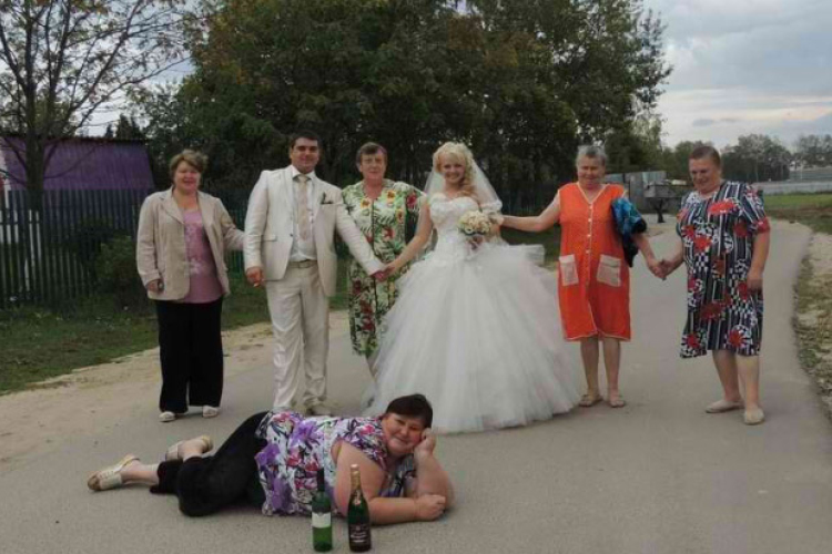 A hagyományos orosz Esküvői képek