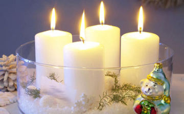 Extrém adventi koszorúk házilag