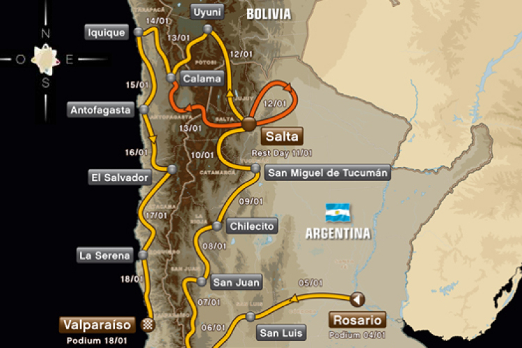 Dakar 2014 - Sebestyén és Dési javított, Somfai kiesett