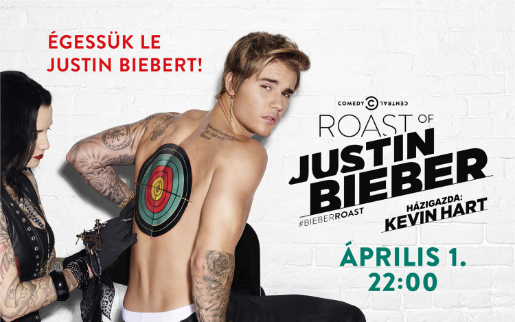 Bieber nálunk is beégeti magát