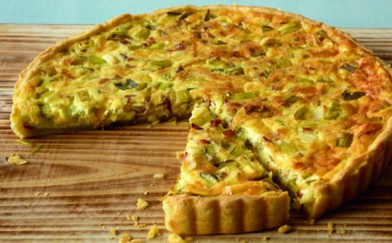 Quiche Lorraine francia lepény, avagy a franciák pizzája