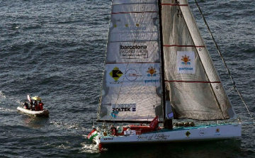 Barcelona World Race - Fa Nándorék egy