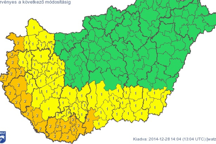 Havazás - Katasztrófavédelem: aki teheti, ne induljon útnak!
