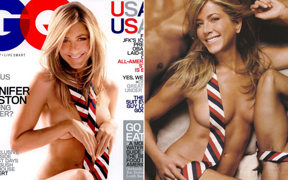 Jennifer Aniston félmeztelenül pózol, és mellesleg elege van