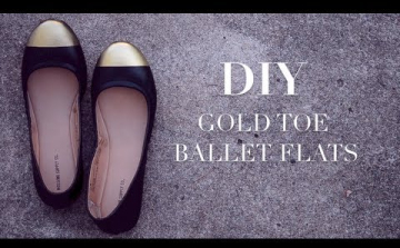 Chanel utánzatú balerina cipő otthon készítve! Katt!