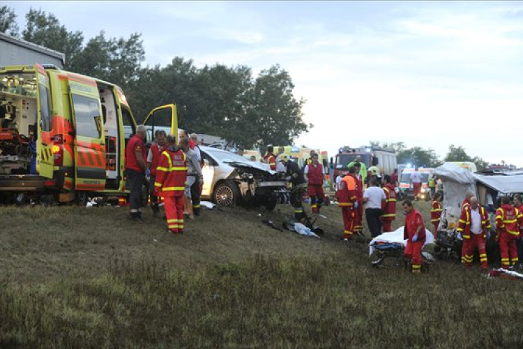 Tömegbaleset - Belügyminisztérium: őrizetbe veszik a balesetet okozó bolgár sofőrt