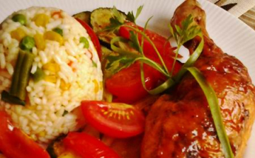 A holnapi ebéd? Mézes-chilis csirkecomb