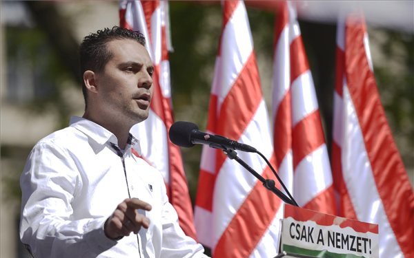 Anticionista tüntetés - Budapesten demonstrált a Jobbik