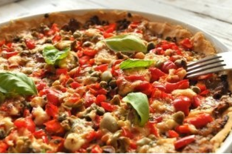 Reggeli mesterfokon - Francia zöldséges pite